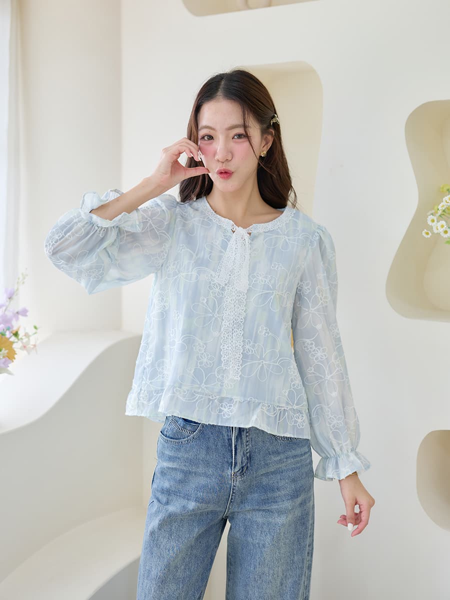 Cerulean Skylie Blouse ภาพที่ 1