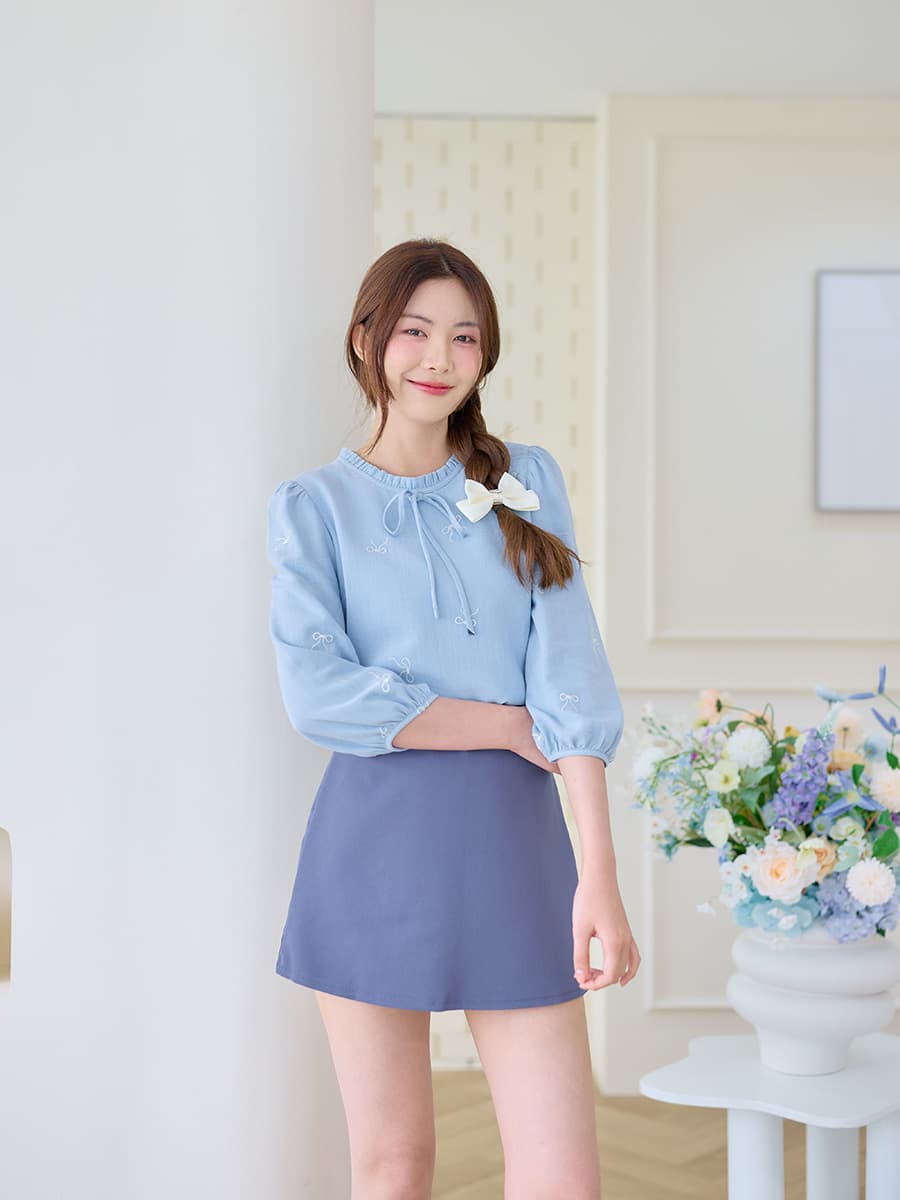Mellow Bow Bella Blouse ภาพที่ 1