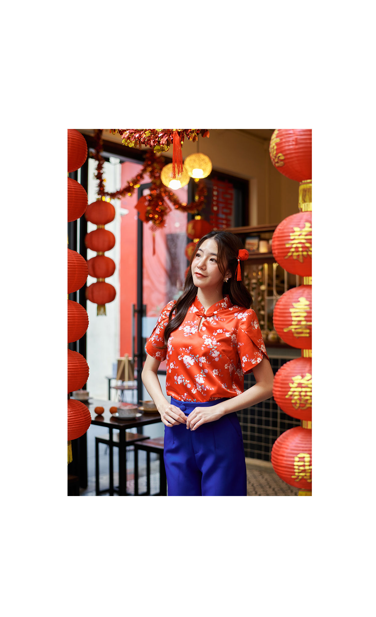 05301 Xin Mei Hua Blouse 6 ไซส์